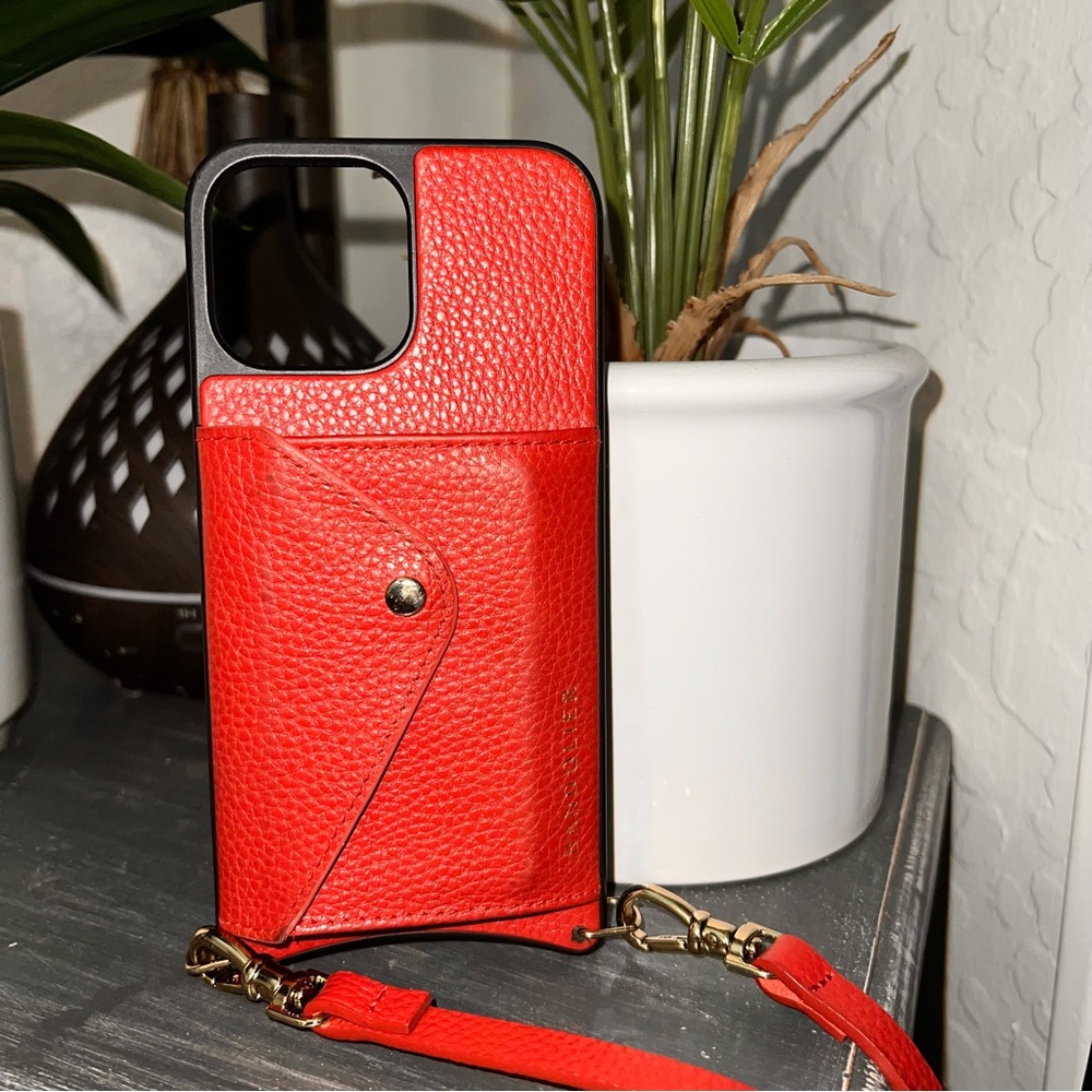 Red Bandolier with cross strap